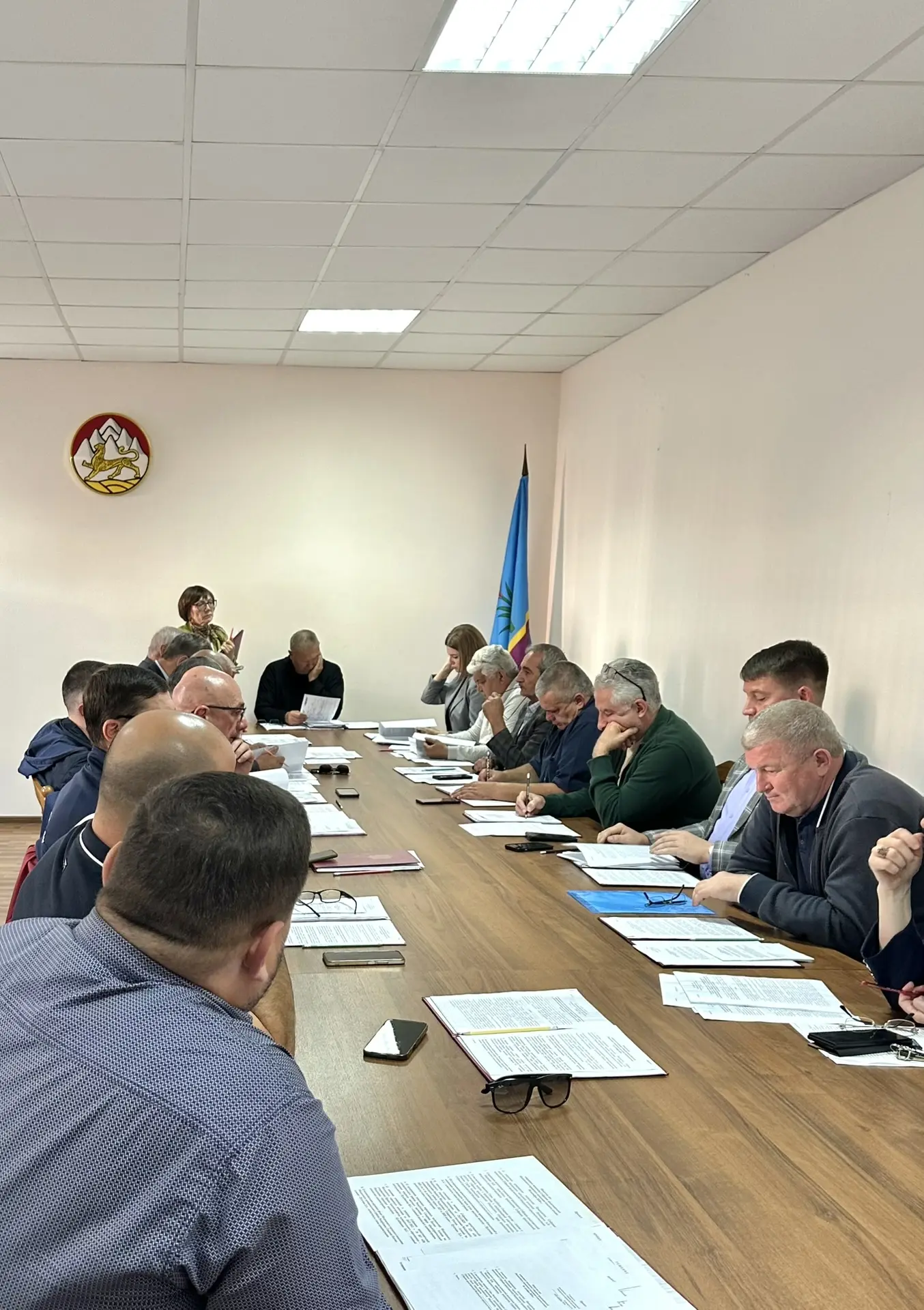 На очередном заседании Собрания представителей Моздокского городского поселения седьмог...