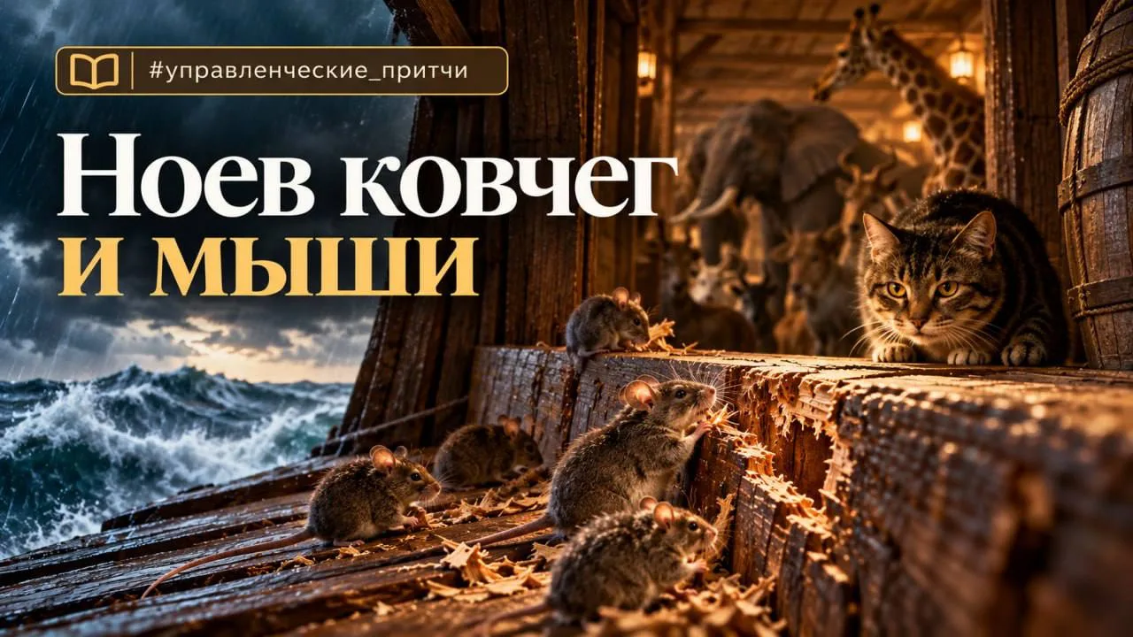 📌Ноев ковчег и мыши