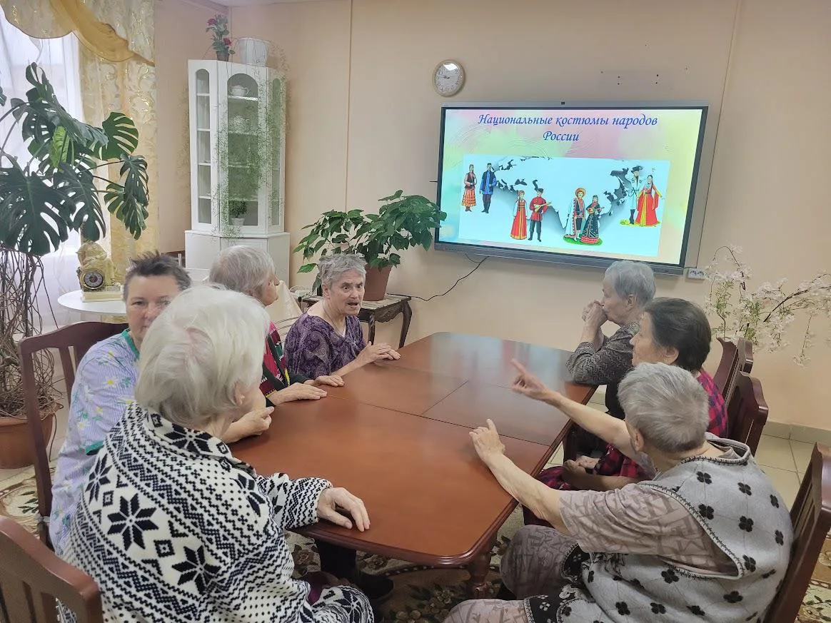 В рамках программы социокультурной реабилитации в отделении Милосердия Плесского дома-и...