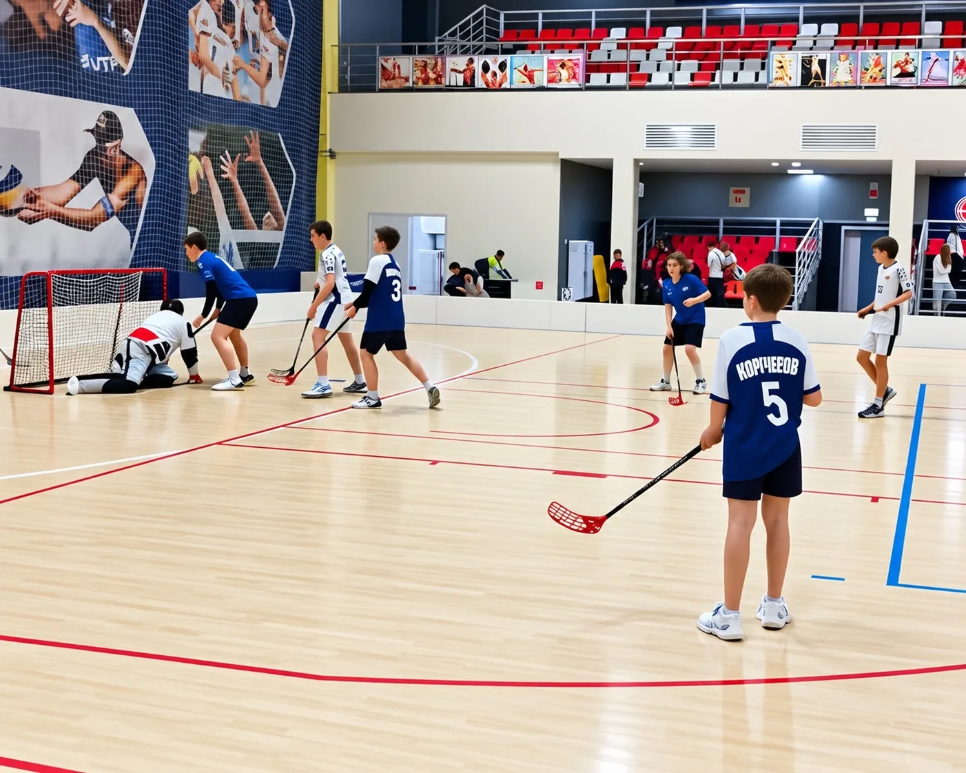 🏑 Чемпионат города по флорболу. Продолжаем борьбу!