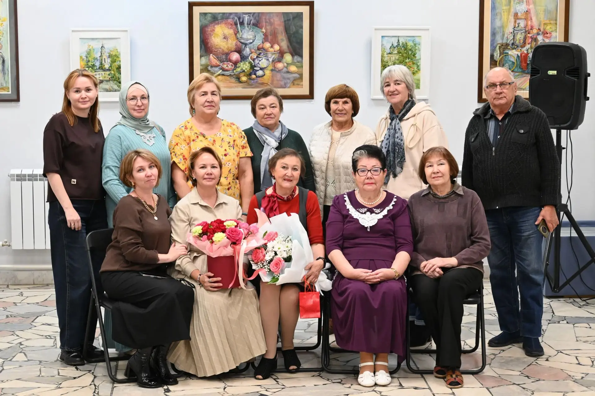 🎨 «Акварельные симфонии»: открылась персональная выставка Гузель Колчериной! ✨