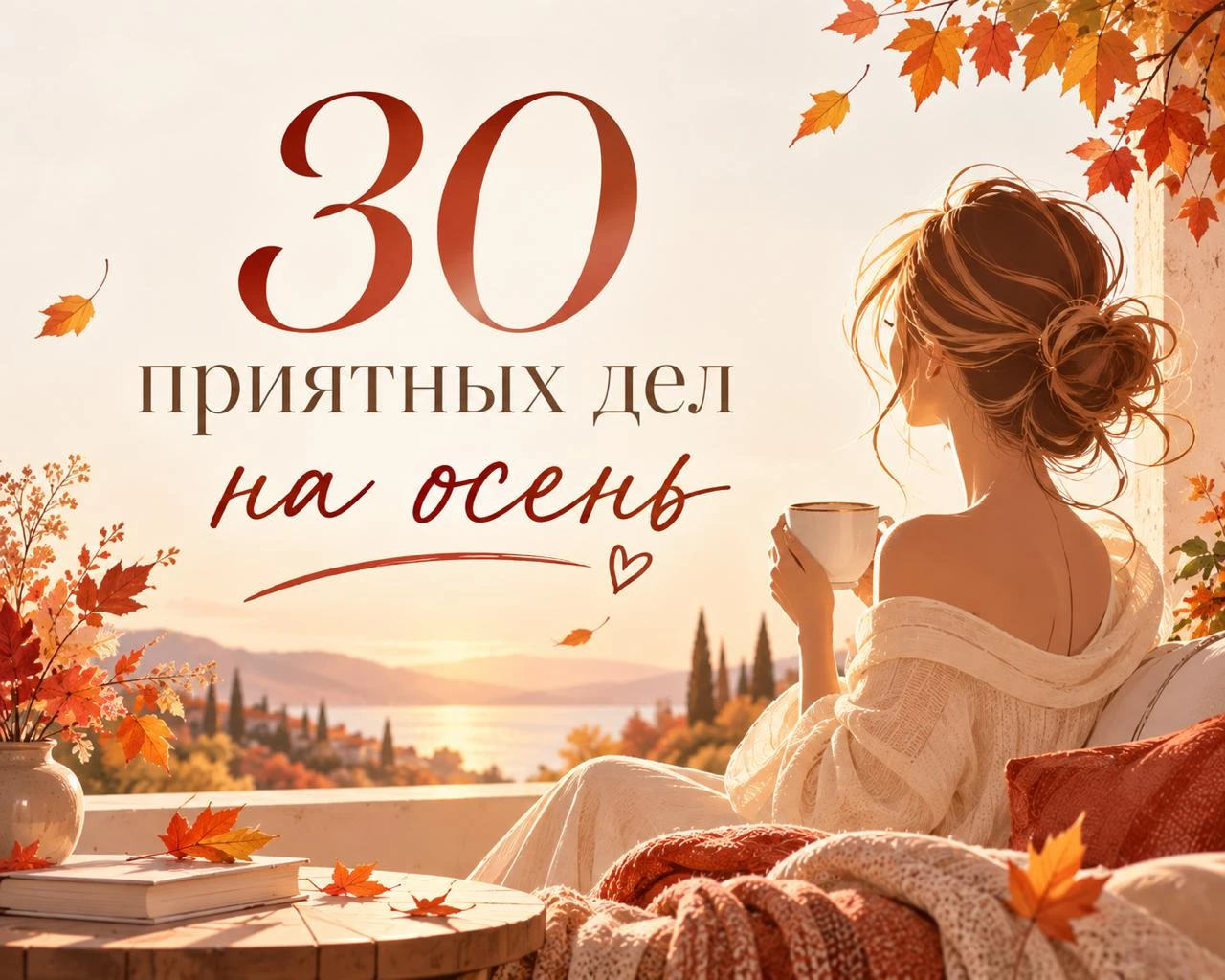 🍂 30 МАЛЕНЬКИХ РАДОСТЕЙ ЭТОЙ ОСЕНИ