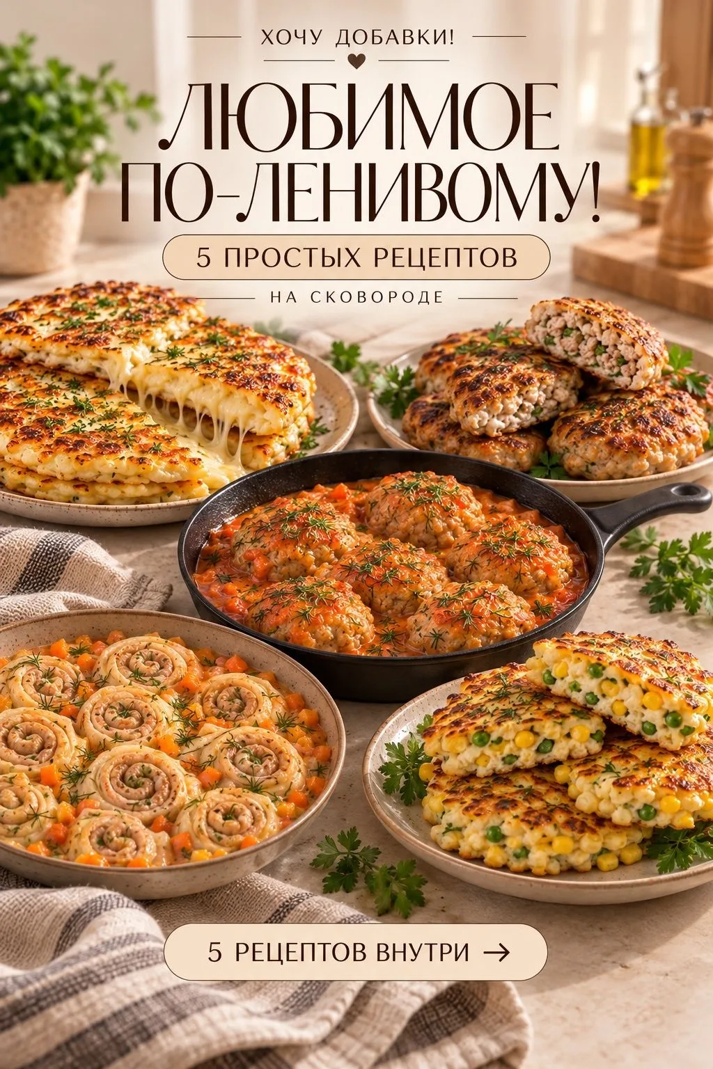 🔥Вкусно, сытно, без лишней суеты и героизма у плиты!