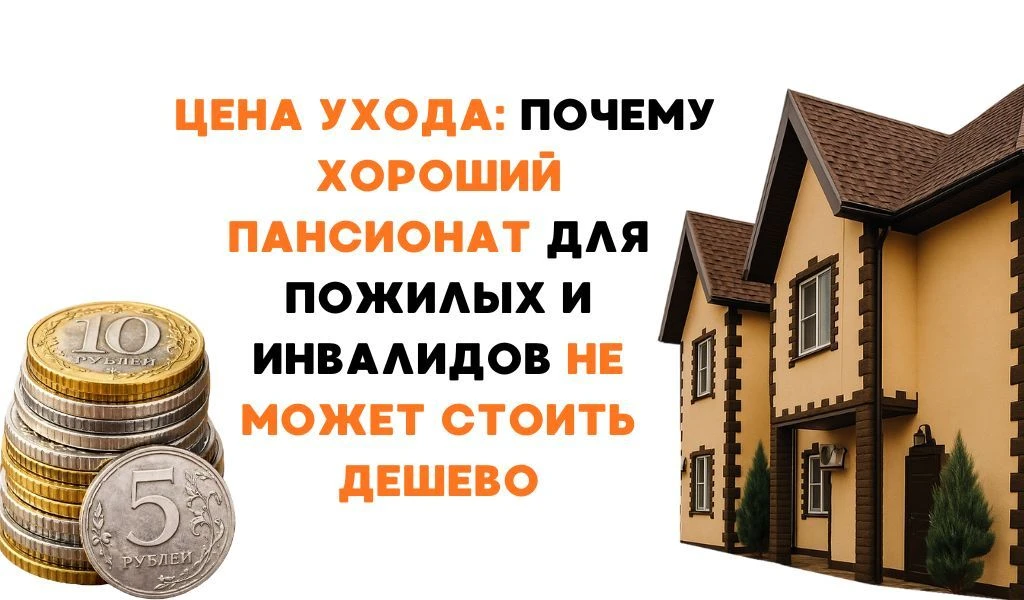 ЦЕНА УХОДА: ПОЧЕМУ ХОРОШИЙ ПАНСИОНАТ ДЛЯ ПОЖИЛЫХ И ИНВАЛИДОВ НЕ МОЖЕТ СТОИТЬ ДЁШЕВО