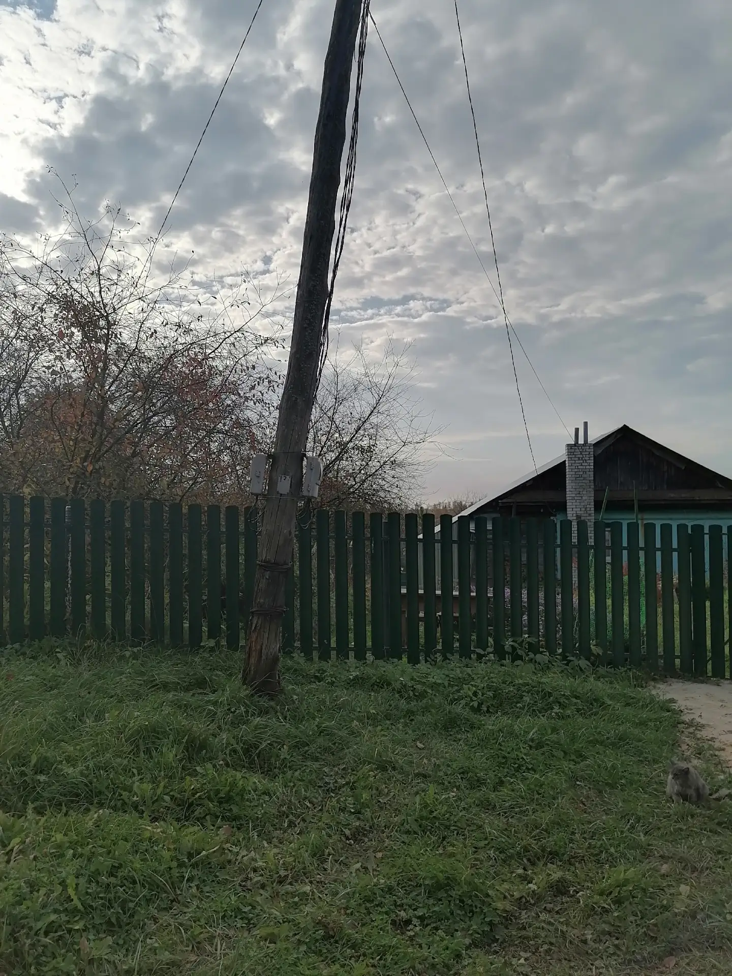 Уважаемая электросеть г Вязники! Поимейте совесть, пожалуйста. Замените нам столб на ул...