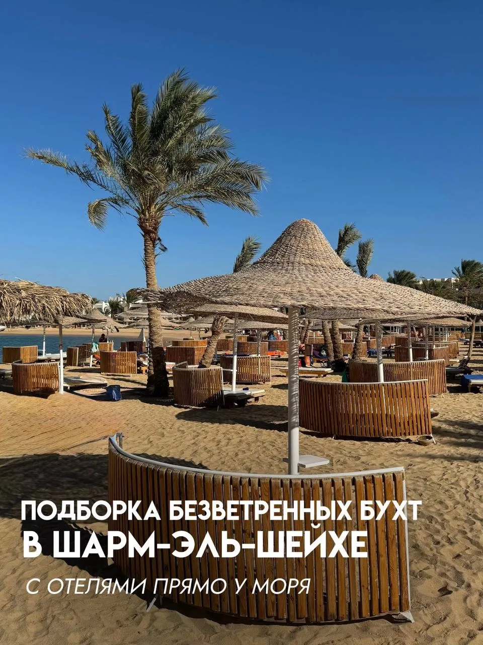 Ищете безветренные бухты в Шарм-эль-Шейхе? 🏖️
