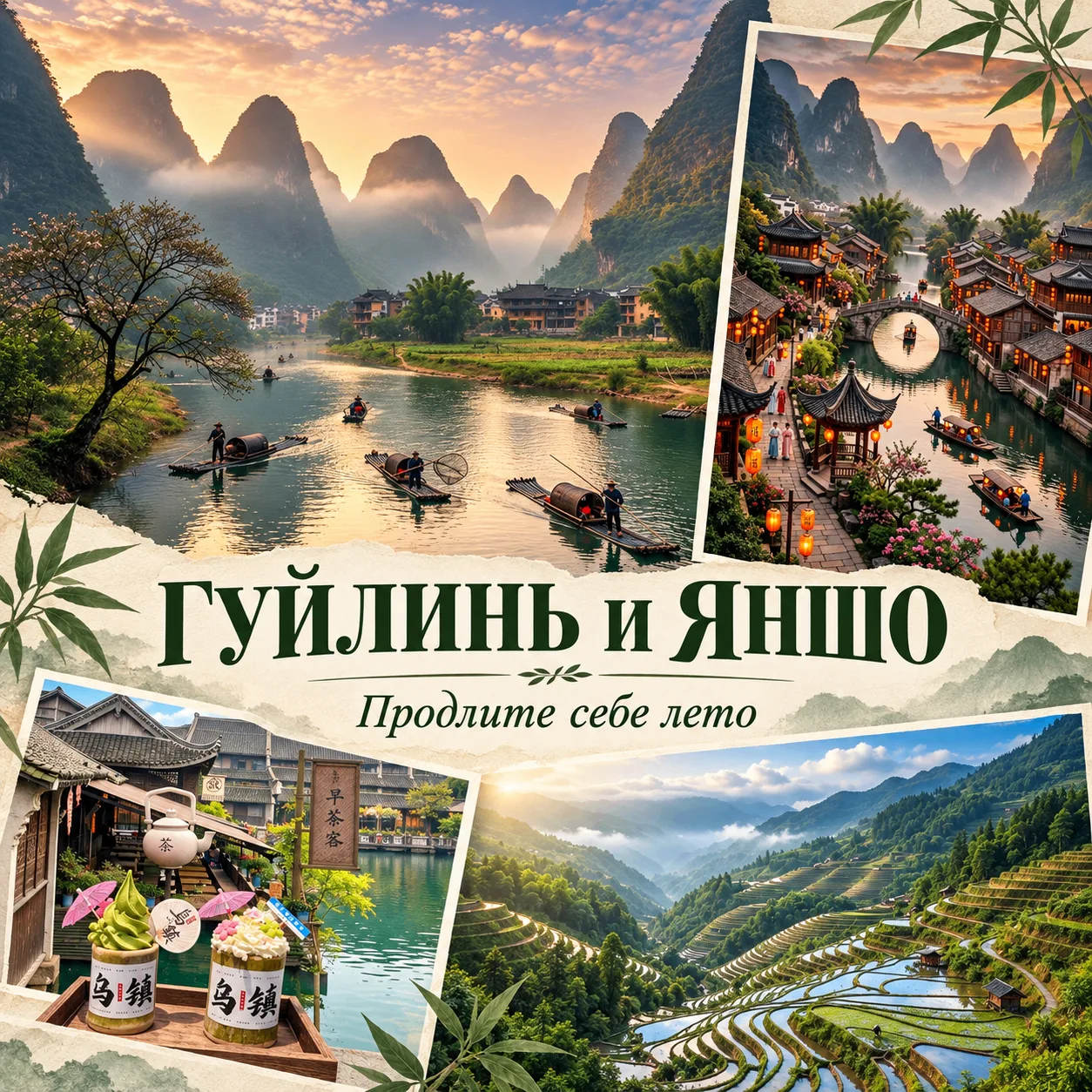 🌿 ГУЙЛИНЬ И ЯНШО — ПРОДЛИТЕ СЕБЕ ЛЕТО! 🇨🇳