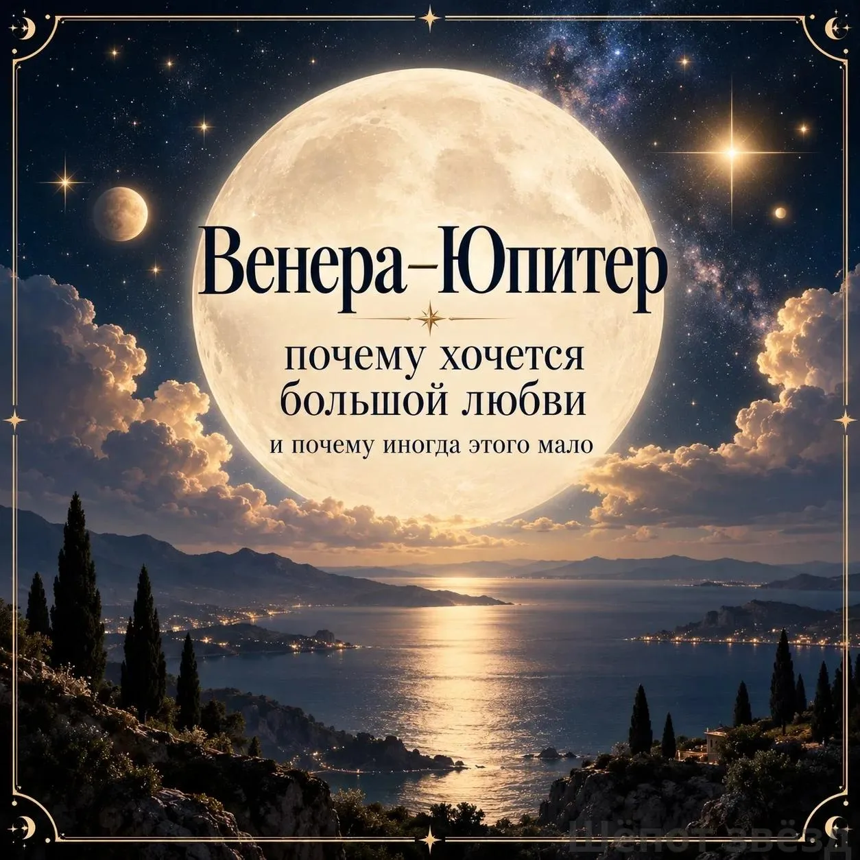 ✨ Венера–Юпитер: почему вам хочется большой любви и почему иногда этого всегда мало