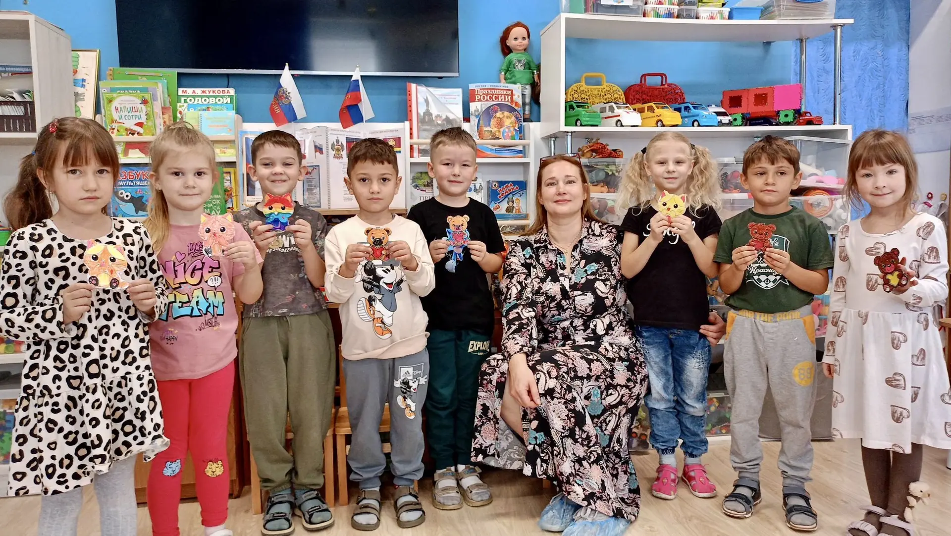🧸15 октября в детском саду №6 станицы Пластуновской поселилась настоящая творческая ма...