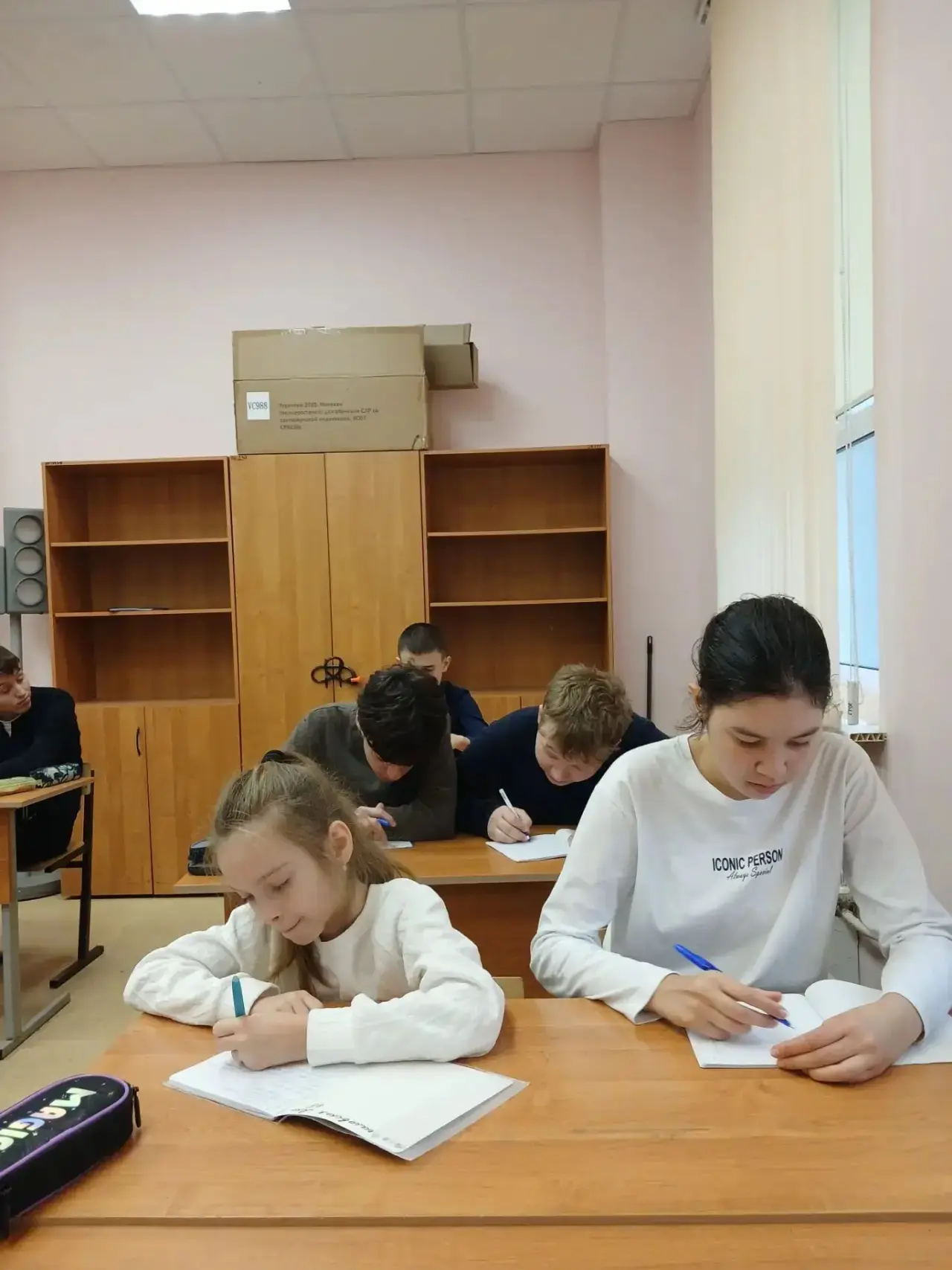 Сегодня в МБОУ «Образовательный центр «Созвездие»» в 8Б классе прошел урок направленный...