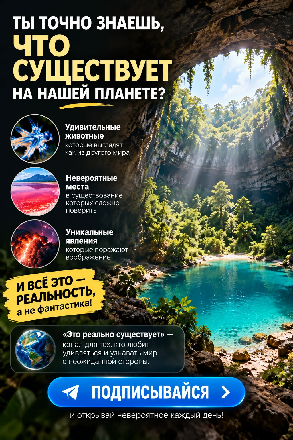 А ТЫ ЗНАЛ, ЧТО РЕАЛЬНОСТЬ МОЖЕТ БЫТЬ СТРАННЕЕ ФАНТАСТИКИ?