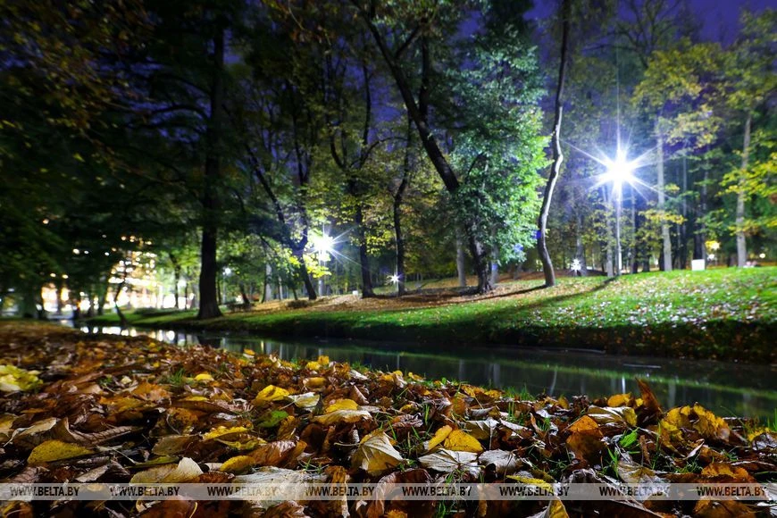 🍃Осенний вечер в Минске в объективе БЕЛТА📸