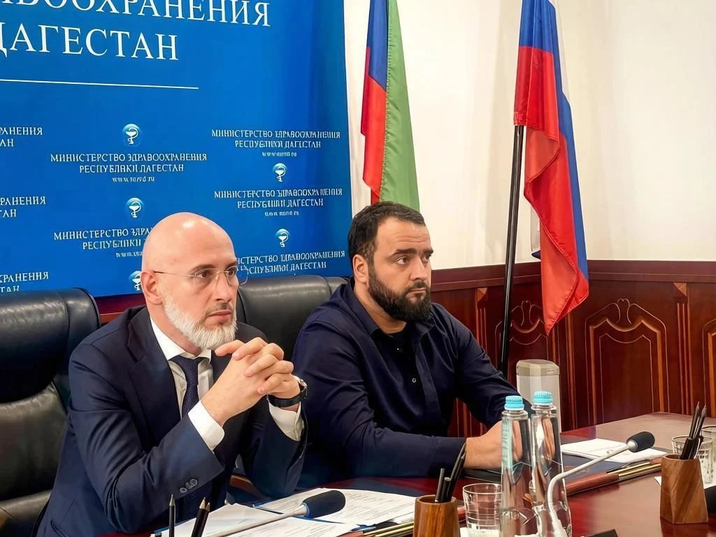 Врио вице-премьера Дагестана Магомед Чиркиев на установочном совещании с руководством М...