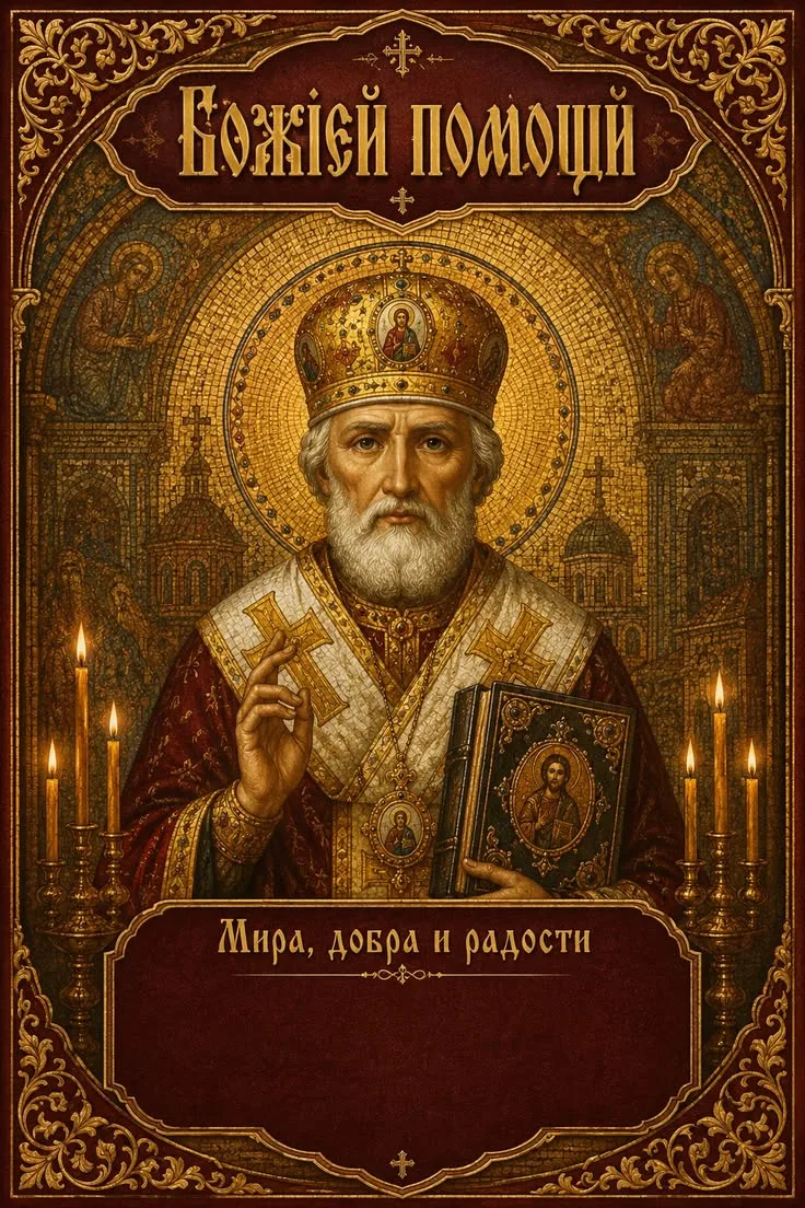 Молитва святителю Николаю☦️