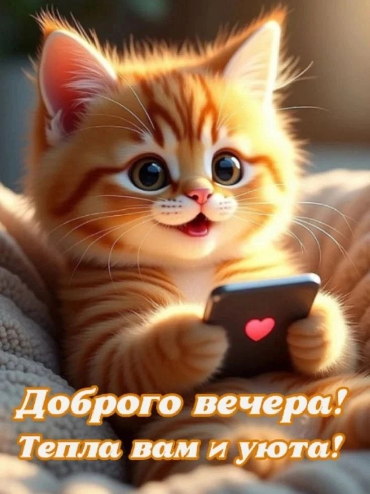 Пусть вечер станет маленьким праздником уюта: с любимым фильмом, тёплым пледом и чем‑ни...