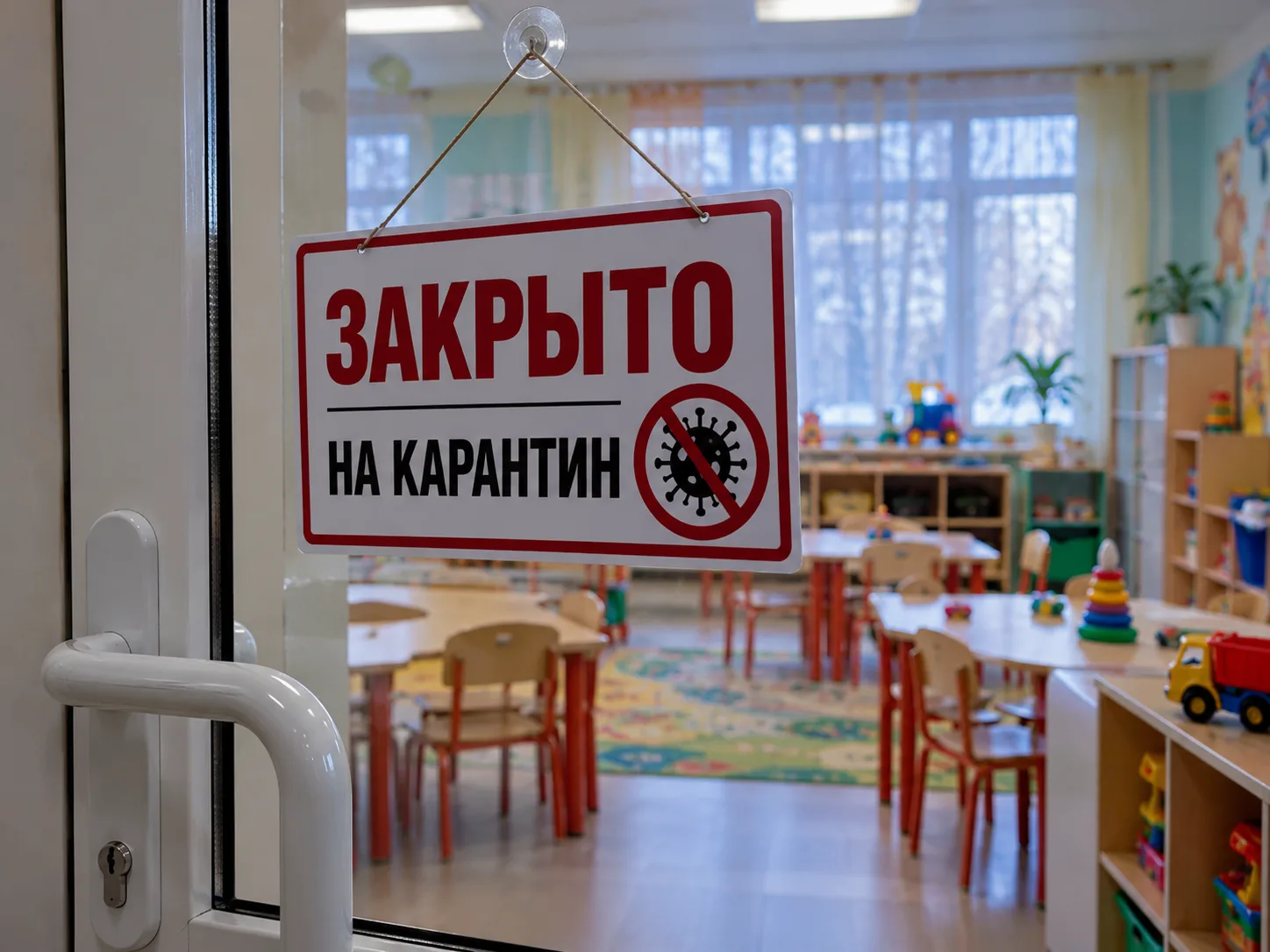 🤒 В Коми из-за ОРВИ закрыли два детских сада, школьников отправляют по домам