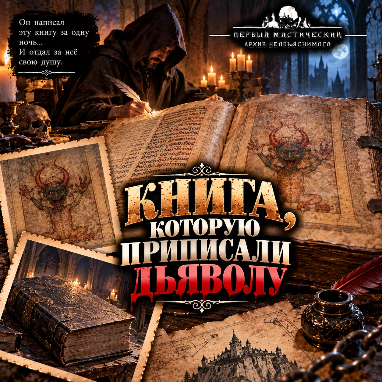 📜 КНИГА, КОТОРУЮ ПРИПИСАЛИ ДЬЯВОЛУ