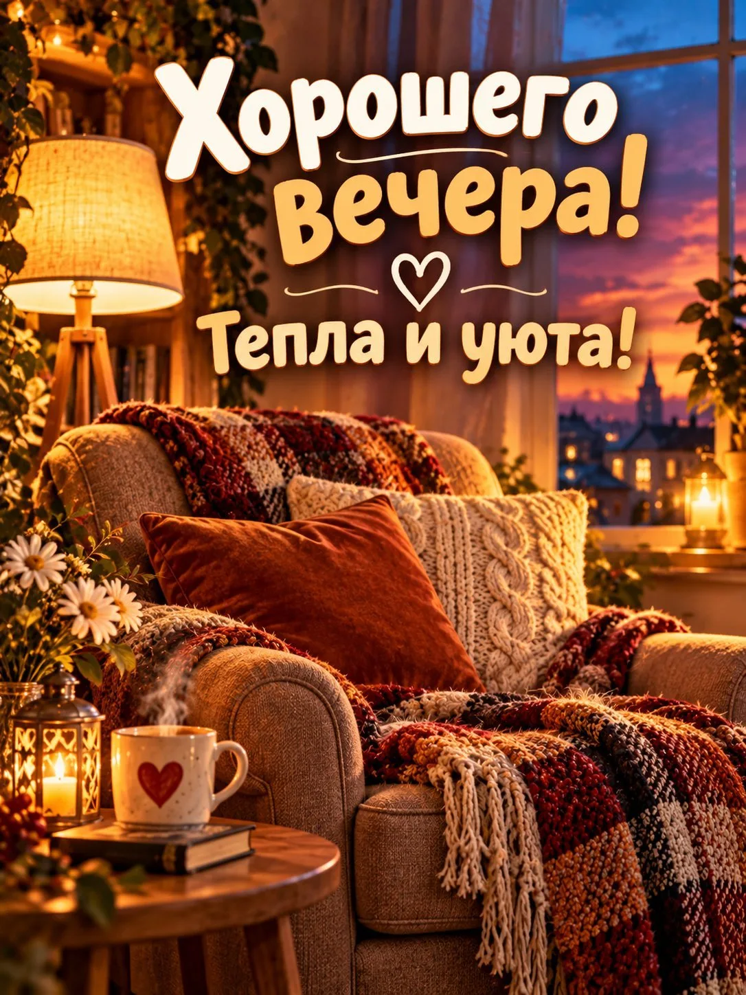 Отправьте близким немного вечернего уюта 🧡