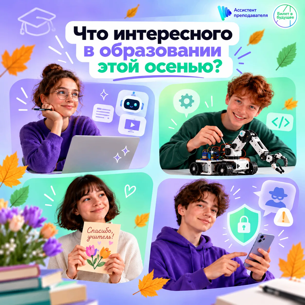 Что интересного происходит в образовании этой осенью