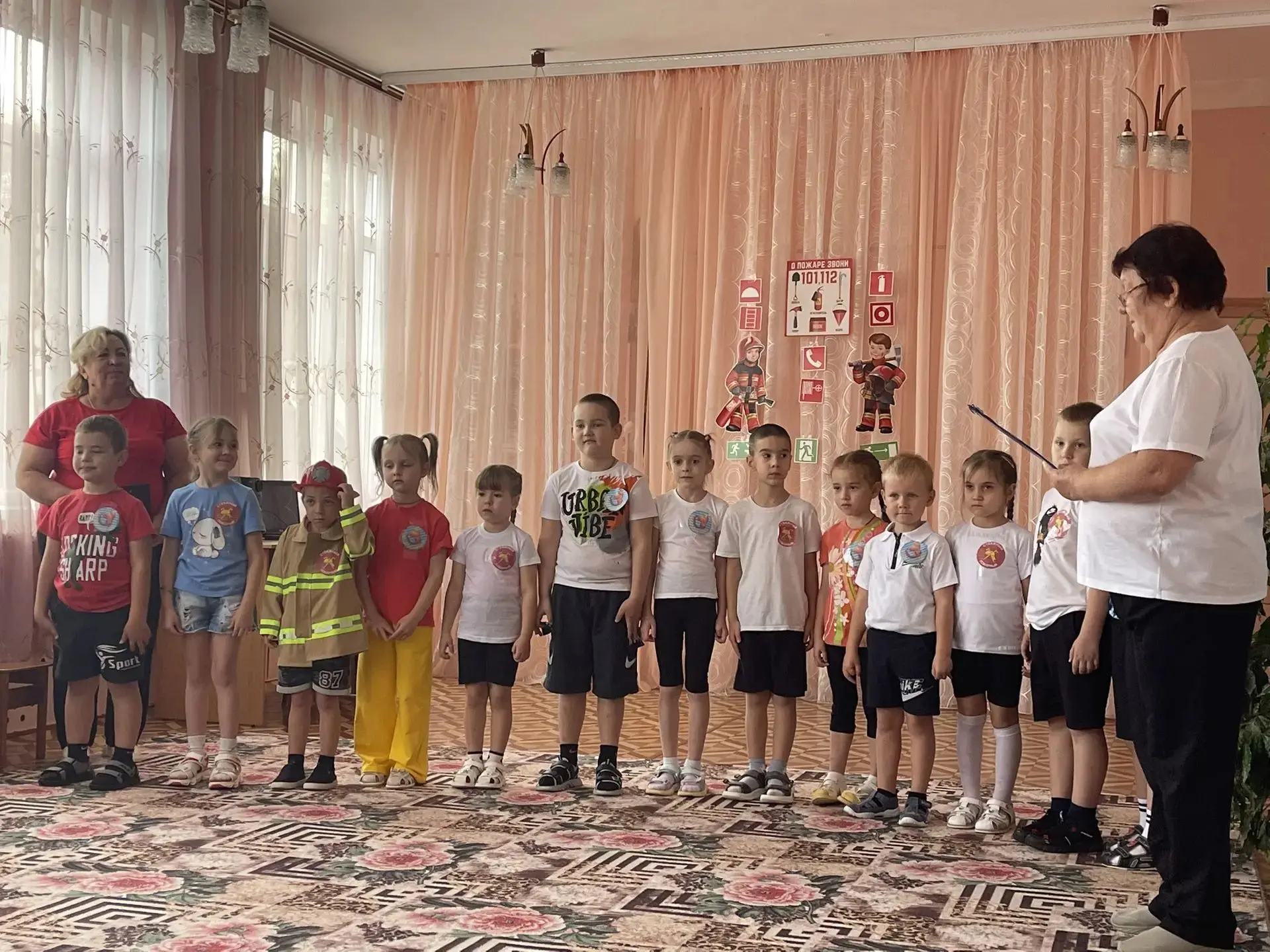 В группе "Непоседы" Прошло мероприятие по пожарной безопасности. Где дети закрепляли пр...