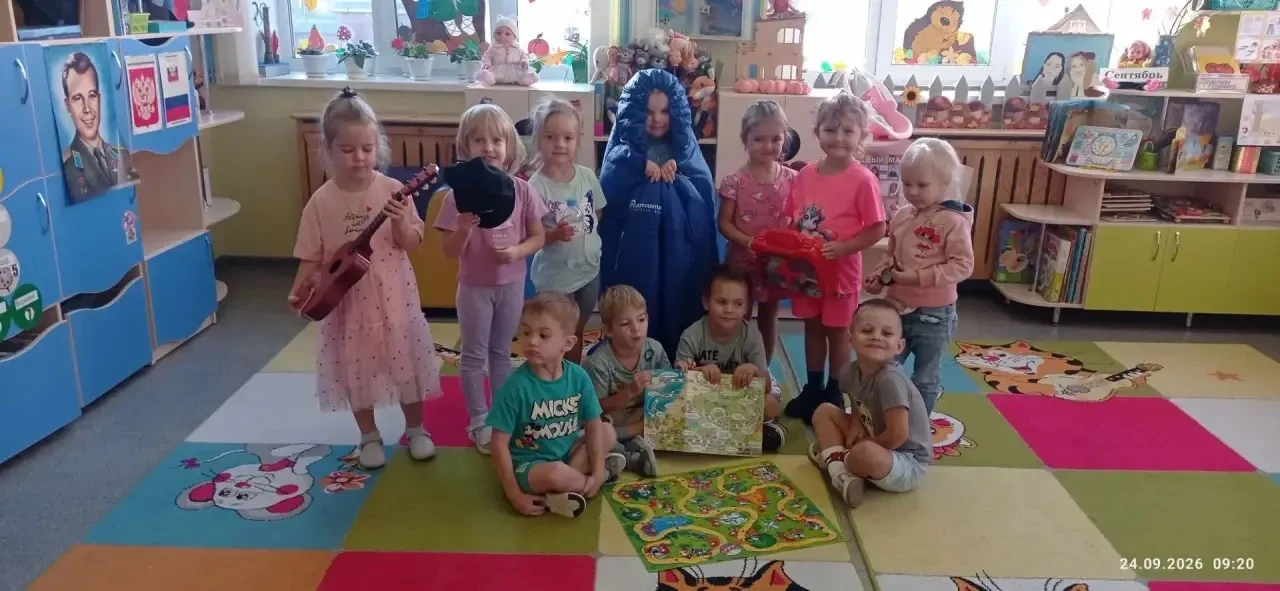 Чуть не забыли рассказать вам о том, что средняя группа «Золотой ключик» присоединилась...