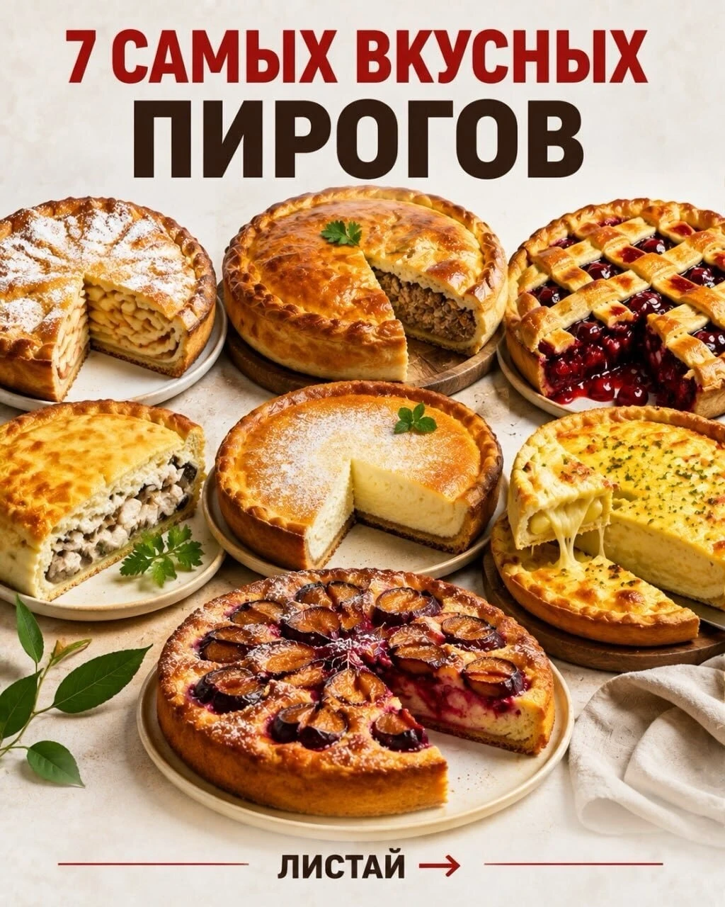 ЭТИ ПИРОГИ ИСЧЕЗАЮТ СО СТОЛА ЕЩЁ ТЁПЛЫМИ 👇