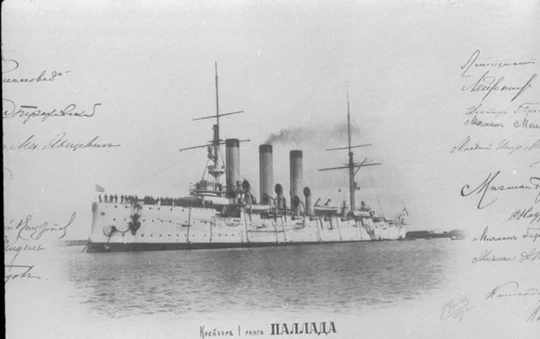 11 октября 1914 года торпедированный немецкой подводной лодкой затонул броненосный крей...