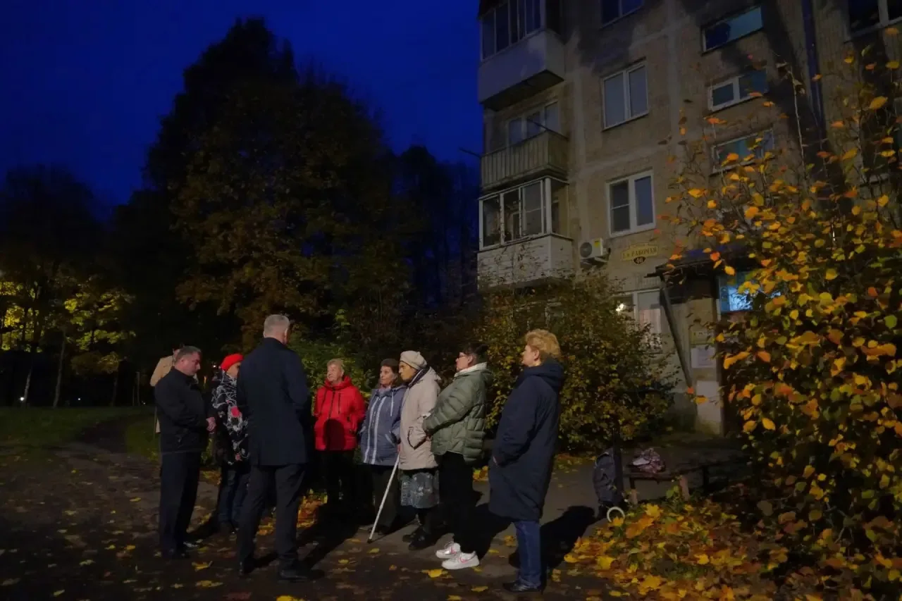 Сегодня вечером я приехал в Хотьково, чтобы лично встретиться с жителями и на месте раз...