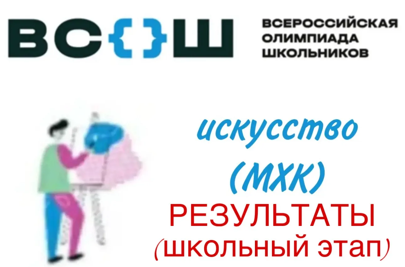 🎉 Поздравляем победителей школьного этапа ВсОШ по искусству (МХК)! 🎉