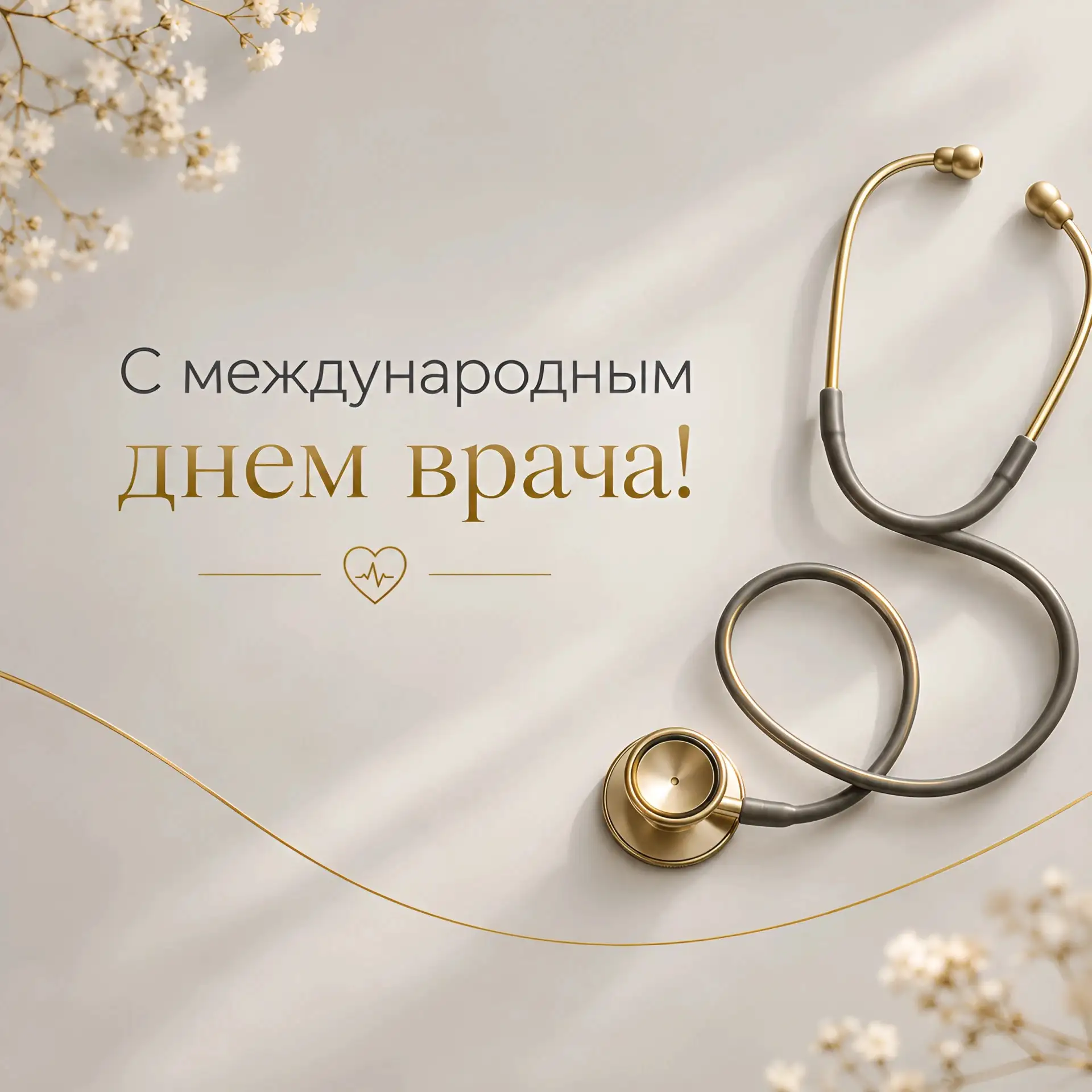 Дорогие коллеги, с Международным днем врача! ❤️