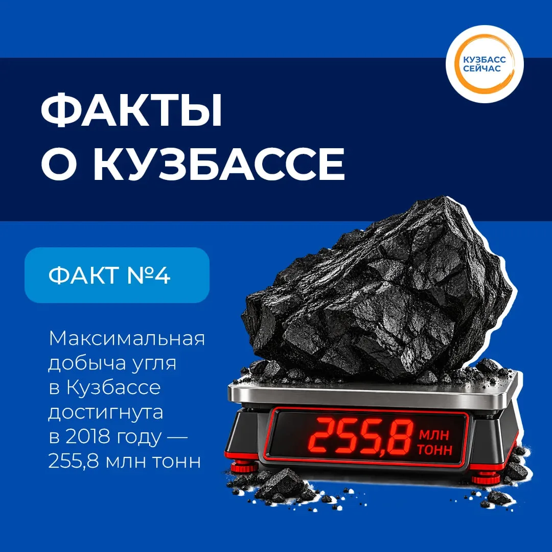 Исторический максимум угледобычи в Кузбассе
