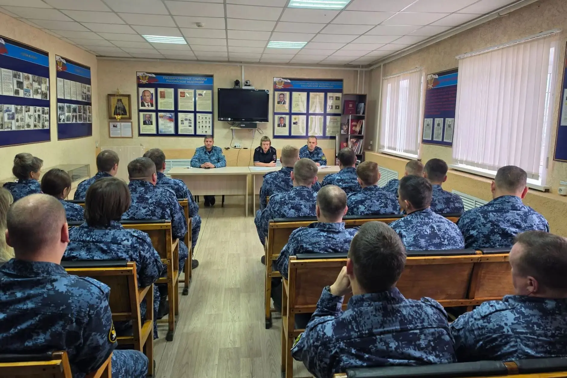 В следственном изоляторе №3 УФСИН России по Ульяновской области прошло занятие по профе...