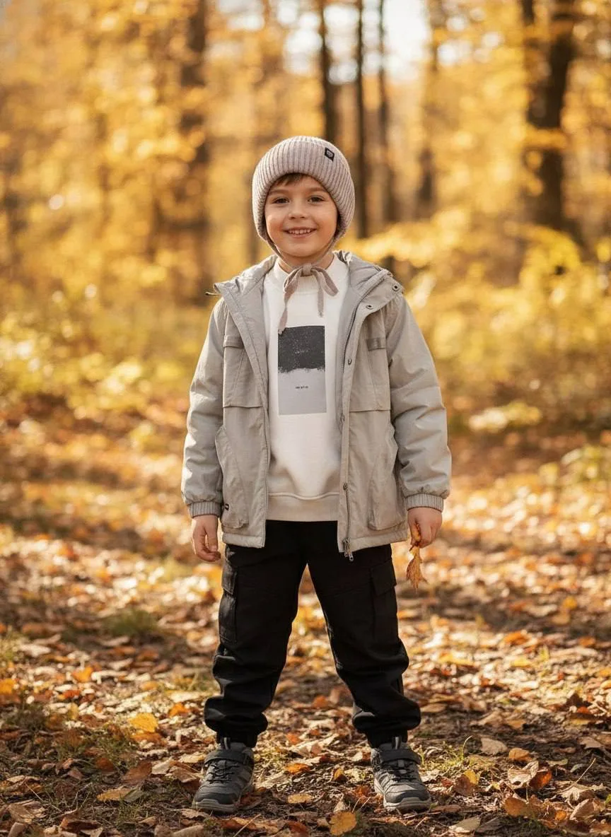 Образ с утепленным свитшотом и брюками на флисе 🍂🍁