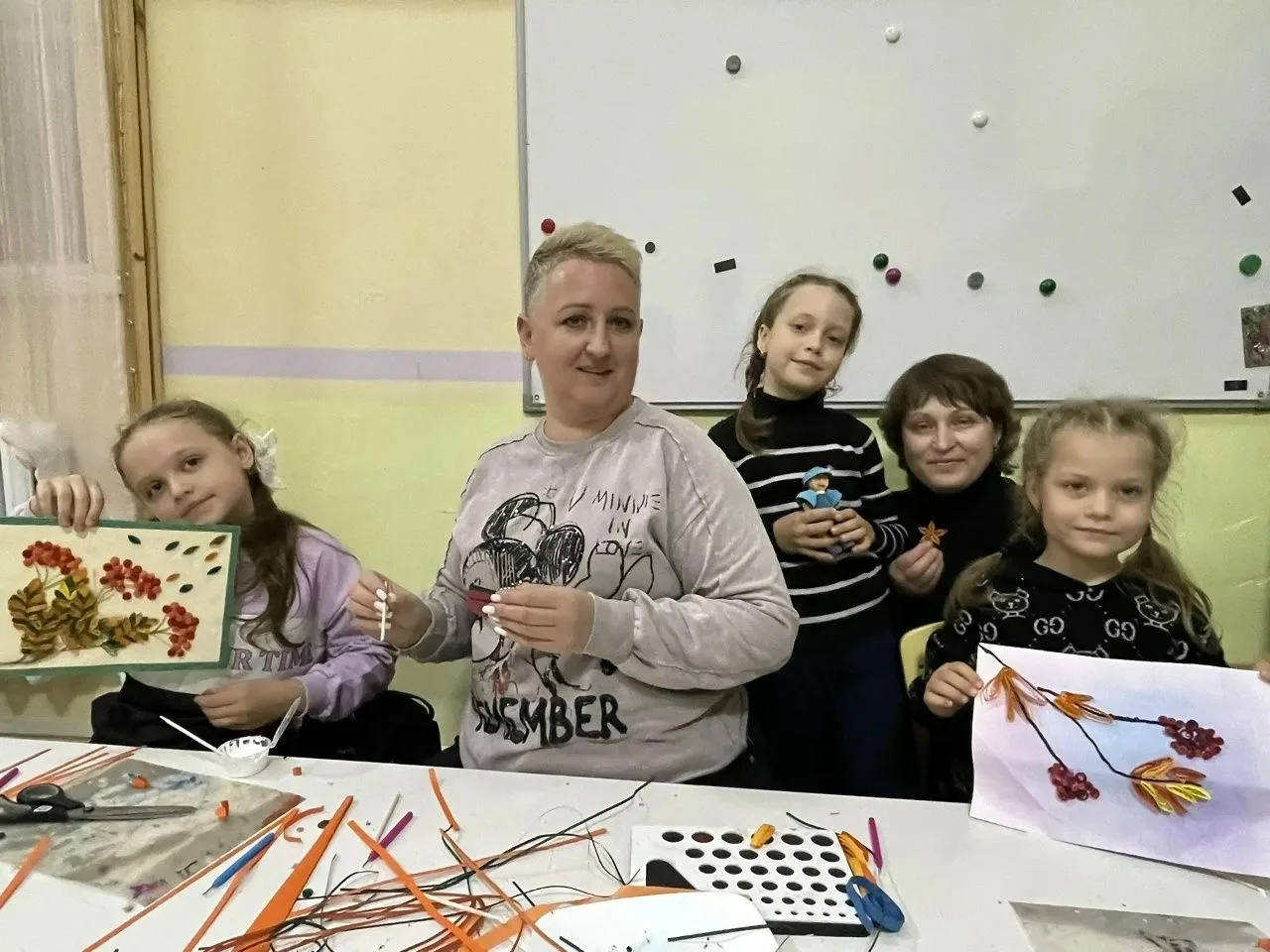 В СП Петровское МАУК "ДКИС "Тамань" прошёл душевный мастер-класс для многодетных семей ...