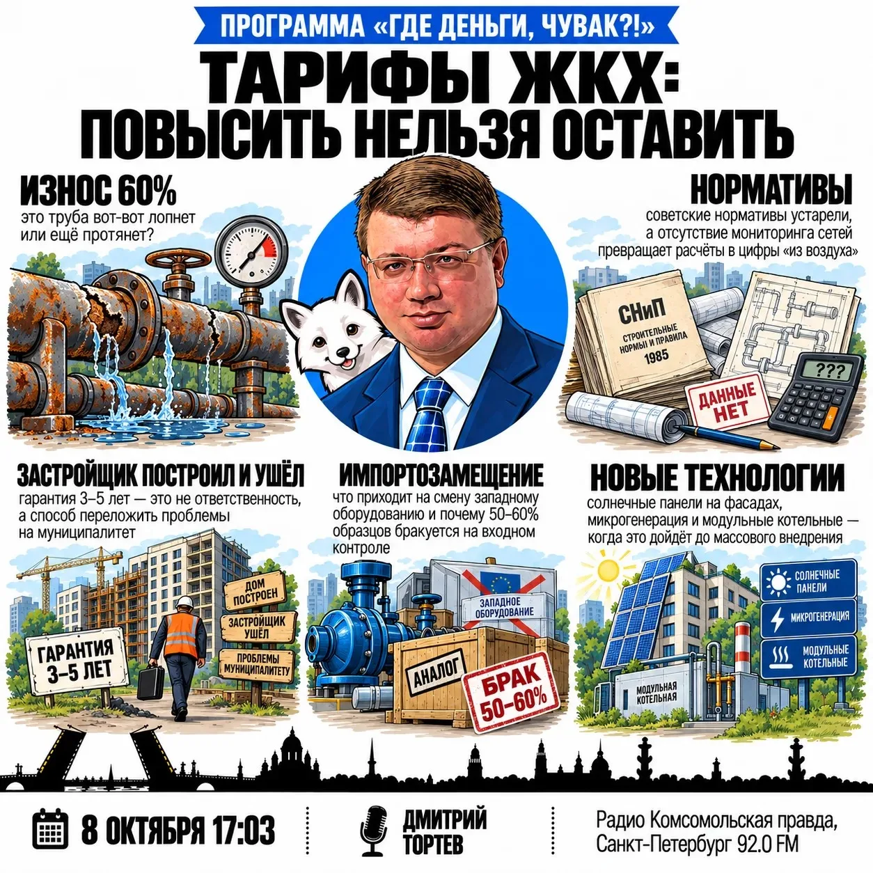 Тарифы ЖКХ: повысить нельзя оставить