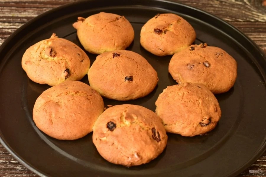 Печенье с изюмом