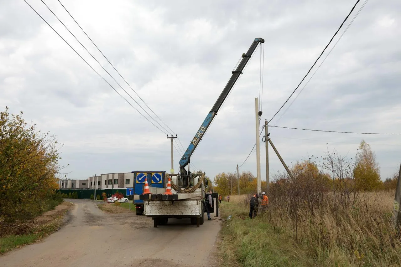 💡В округе продолжается реализация проекта «Светлый город»: новые линии наружного освещ...