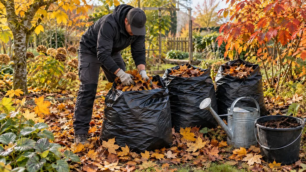 🍂 Как за зиму превратить опавшие листья в отличное удобрение?