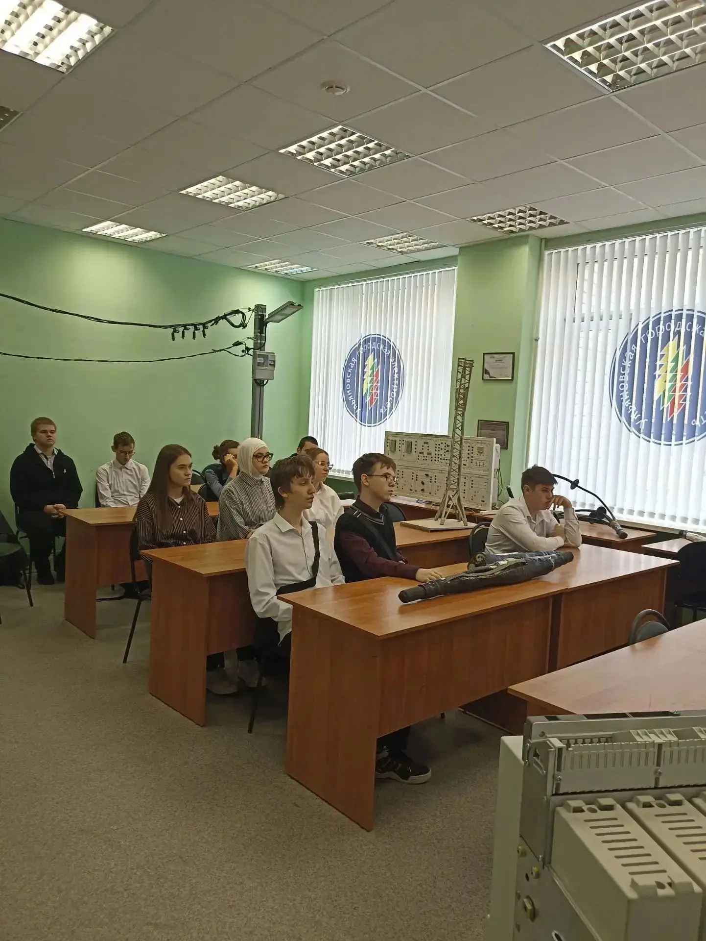 В рамках  «Недели без турниров» ученики 11 «А» класса посетили Ульяновский государствен...