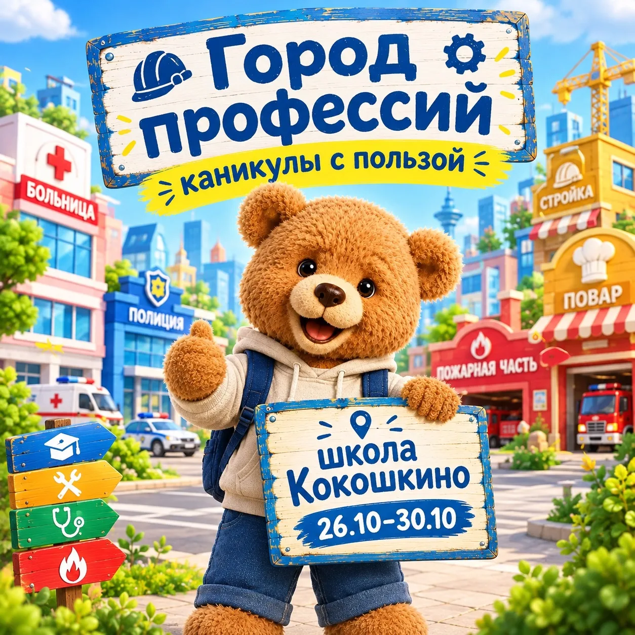 🏙 Каникулы с пользой: «Город профессий» уже скоро!
