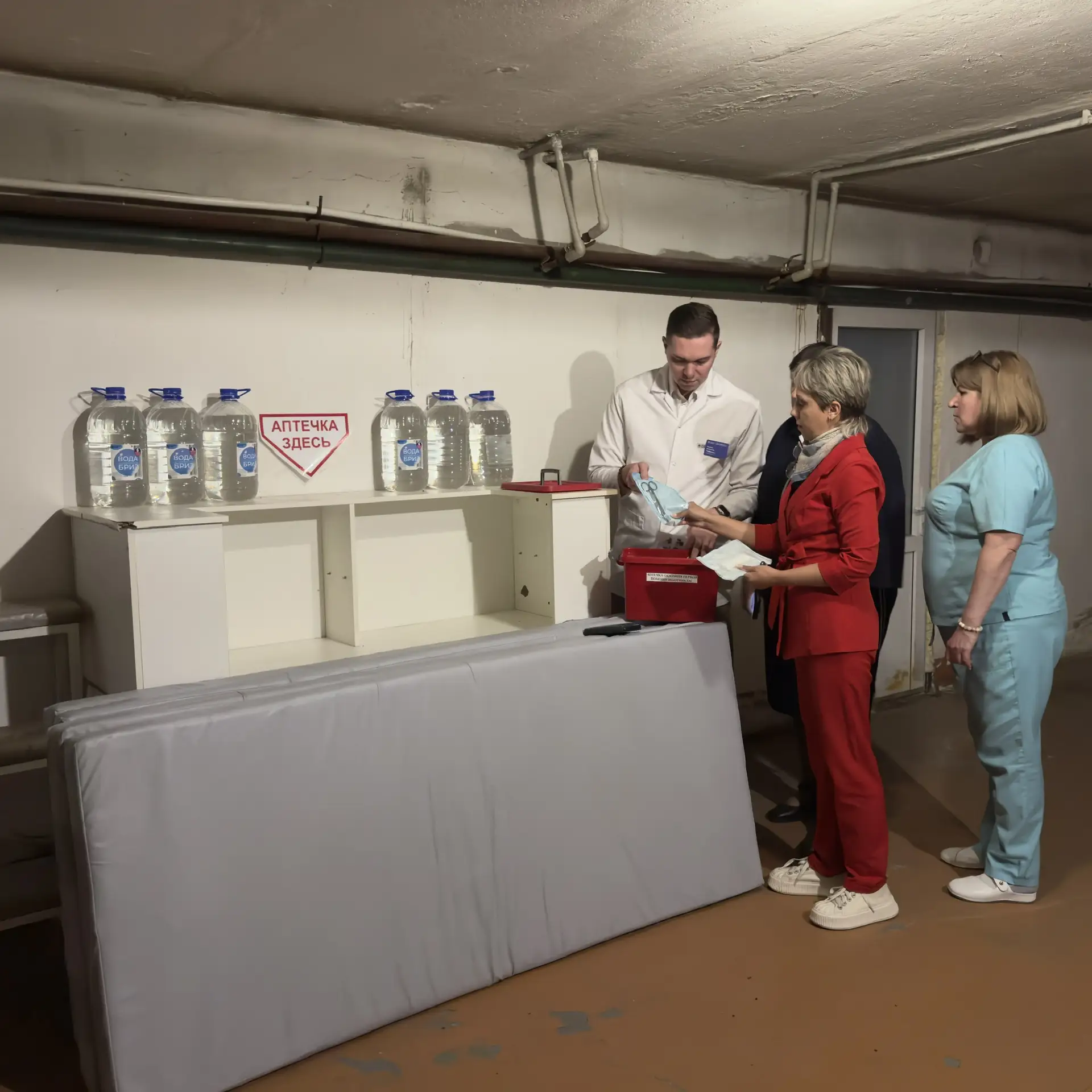 🏥 В Гурьевской районной больнице проверили готовность к работе в чрезвычайных ситуациях
