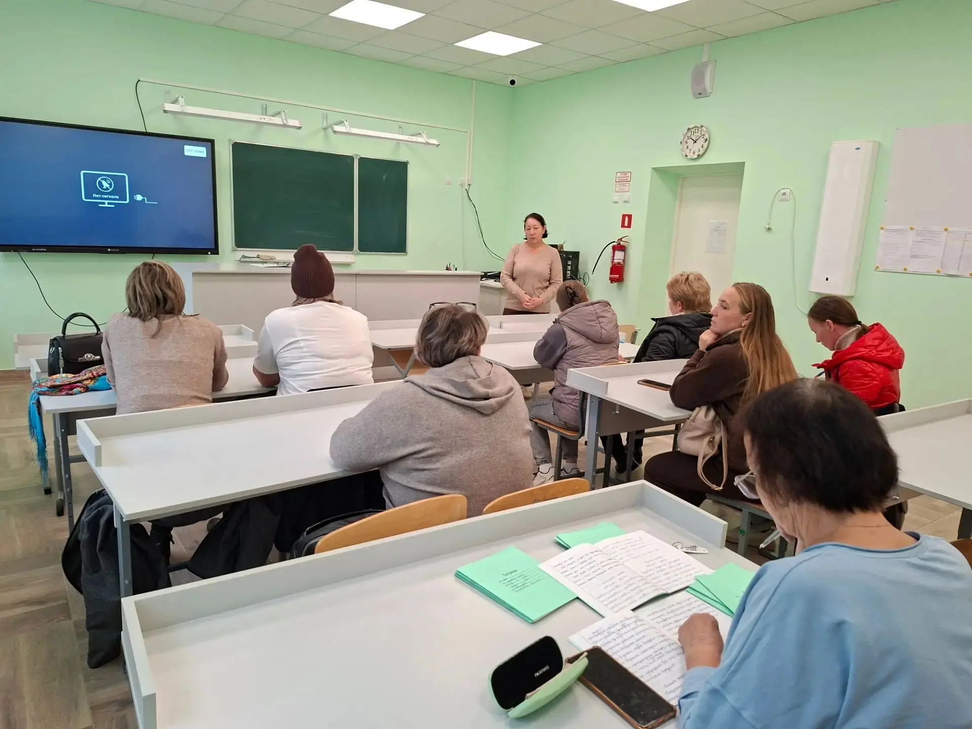 В 6 классе прошло родительское собрание