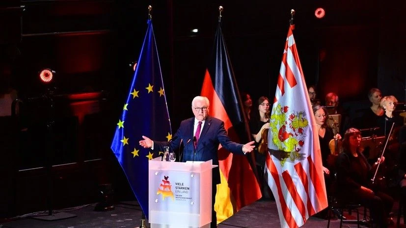 Президент Германии Франк-Вальтер Штайнмайер предупредил о радикализации общественности ...
