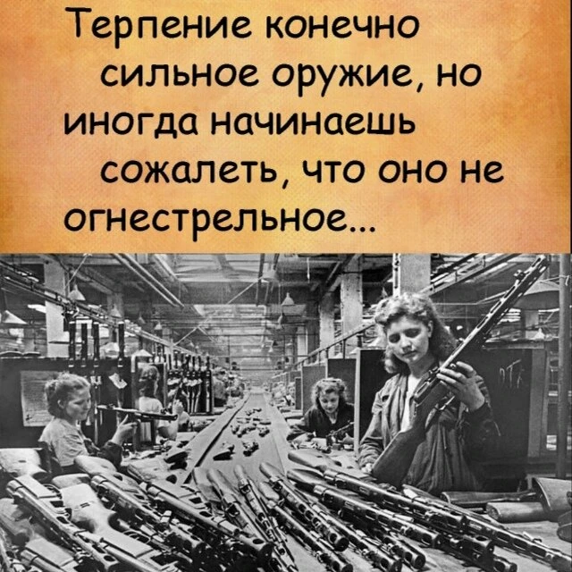 КОГДА ЛИМИТ ТЕРПЕНИЯ ЗАКОНЧИЛСЯ И ХОЧЕТСЯ ПЕРЕЙТИ К БОЛЕЕ ВЕСОМЫМ АРГУМЕНТАМ!