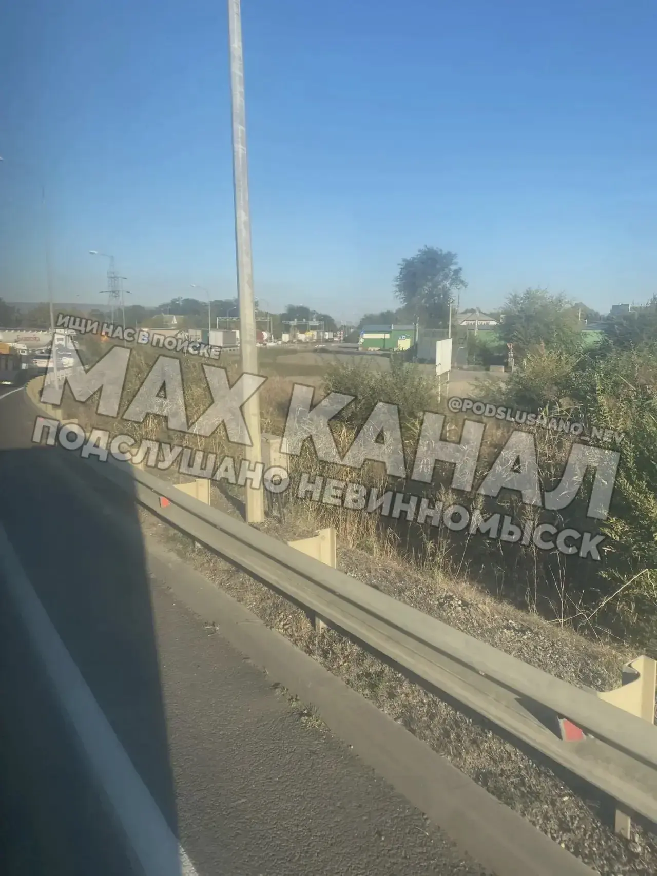 Затор от Кочубеевки в сторону города