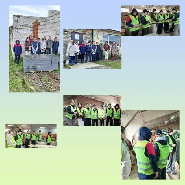 🏭 Школьники из Карасы побывали на экскурсии на деревообрабатывающем предприятии