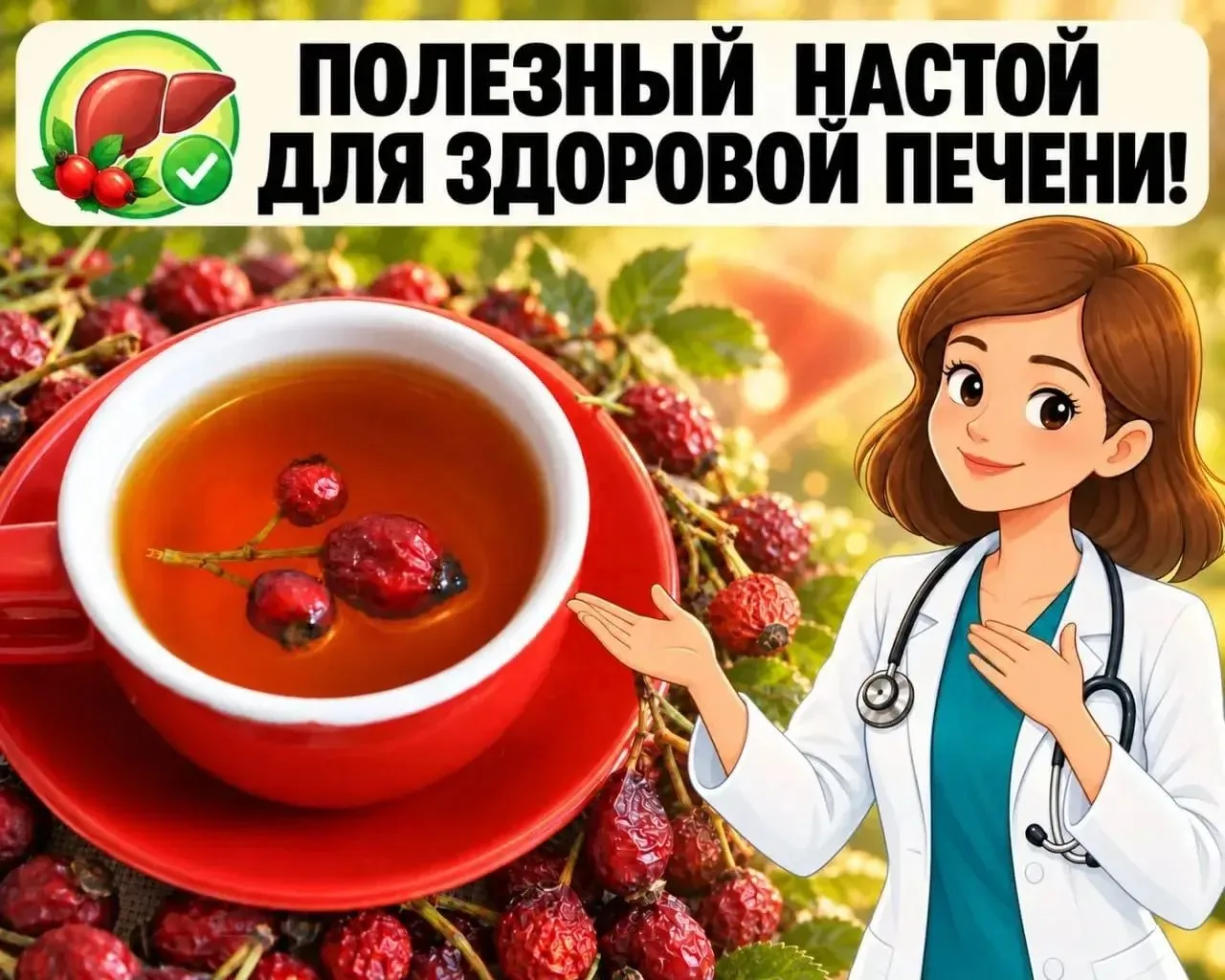🔥Живая вода для вашей печени! Мощный эликсир здоровья