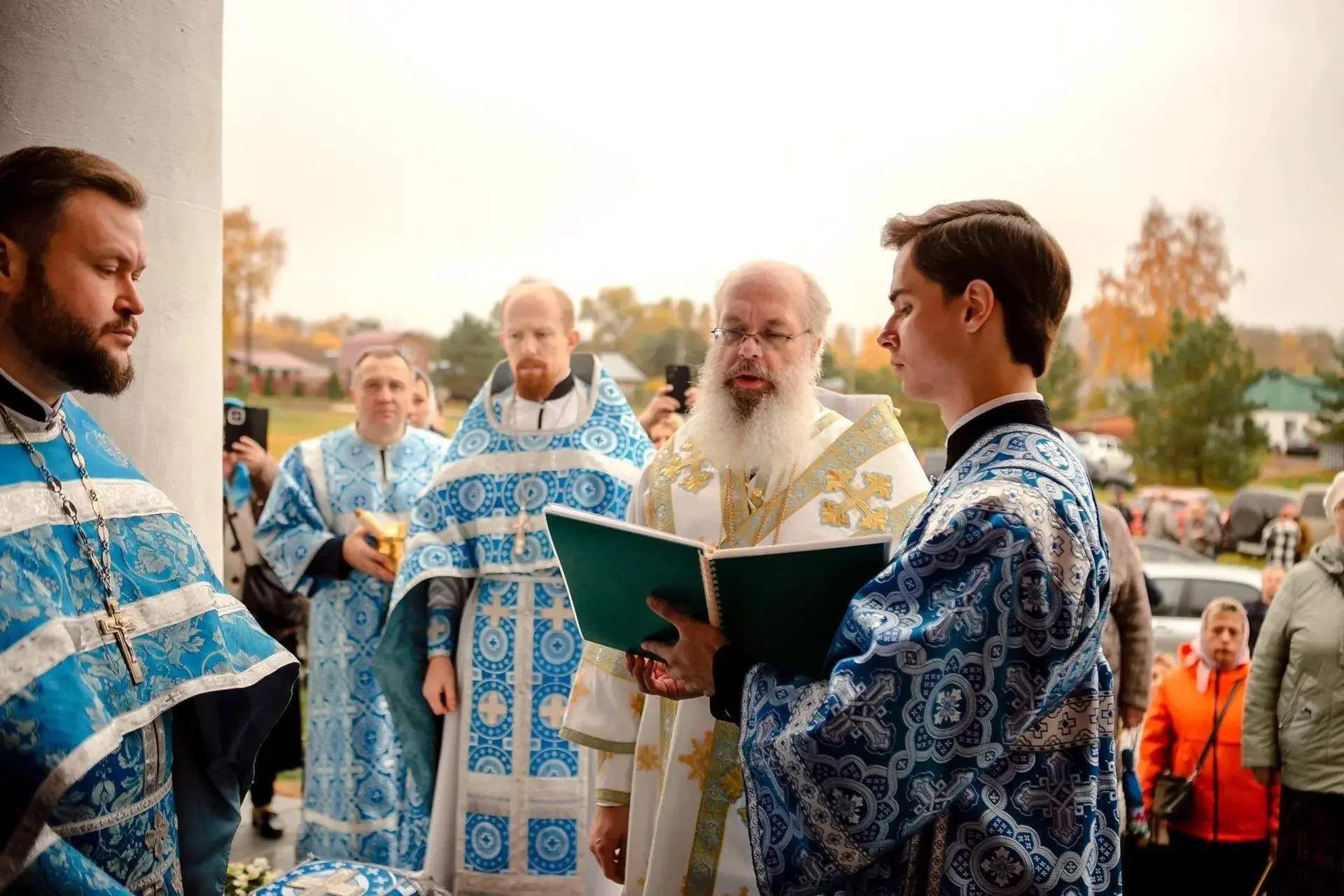 В Щекинском районе в праздник Покрова Пресвятой Богородицы состоялось великое освящение...