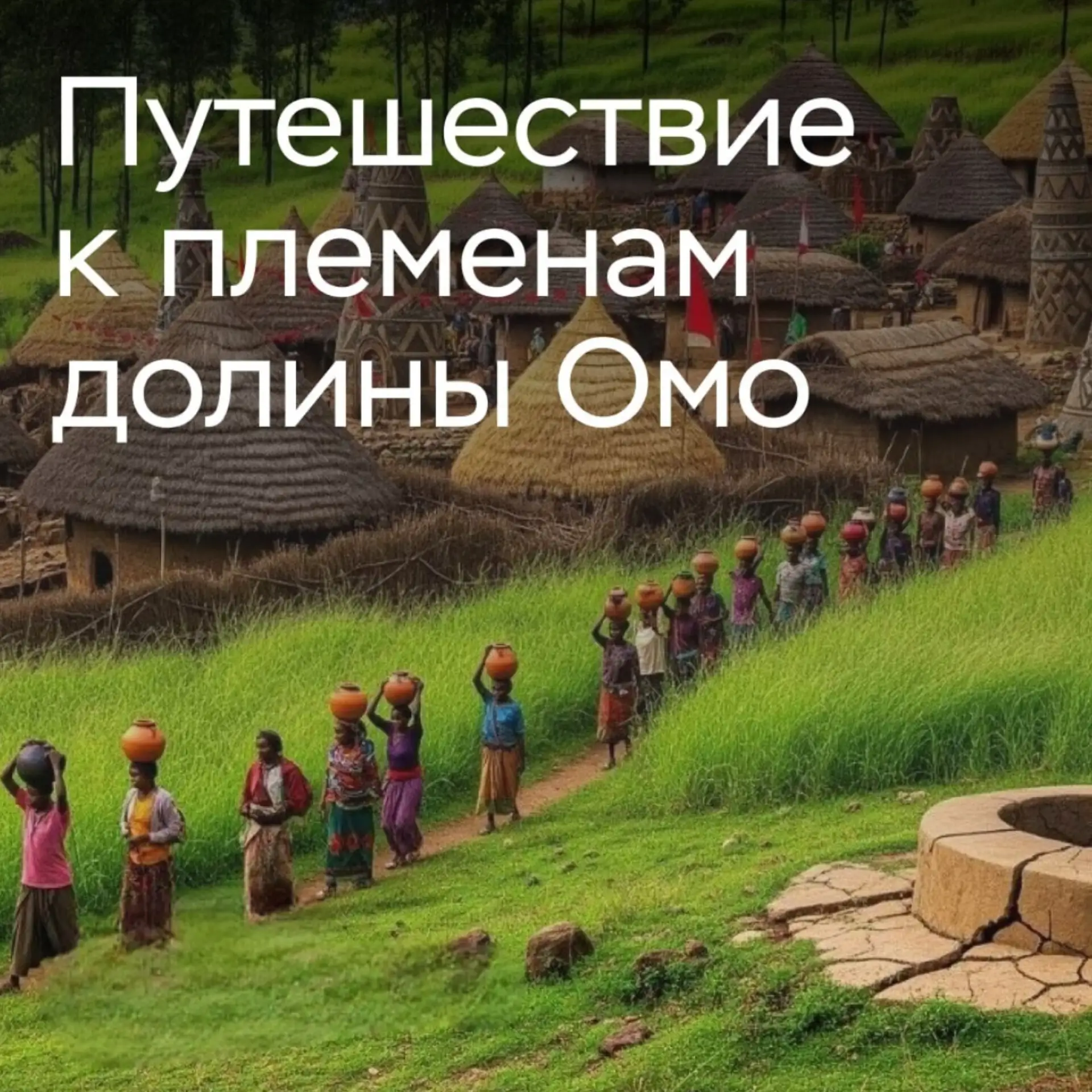 ☀️ Экскурсионный тур в Эфиопию «Путешествие к племенам долины Омо»