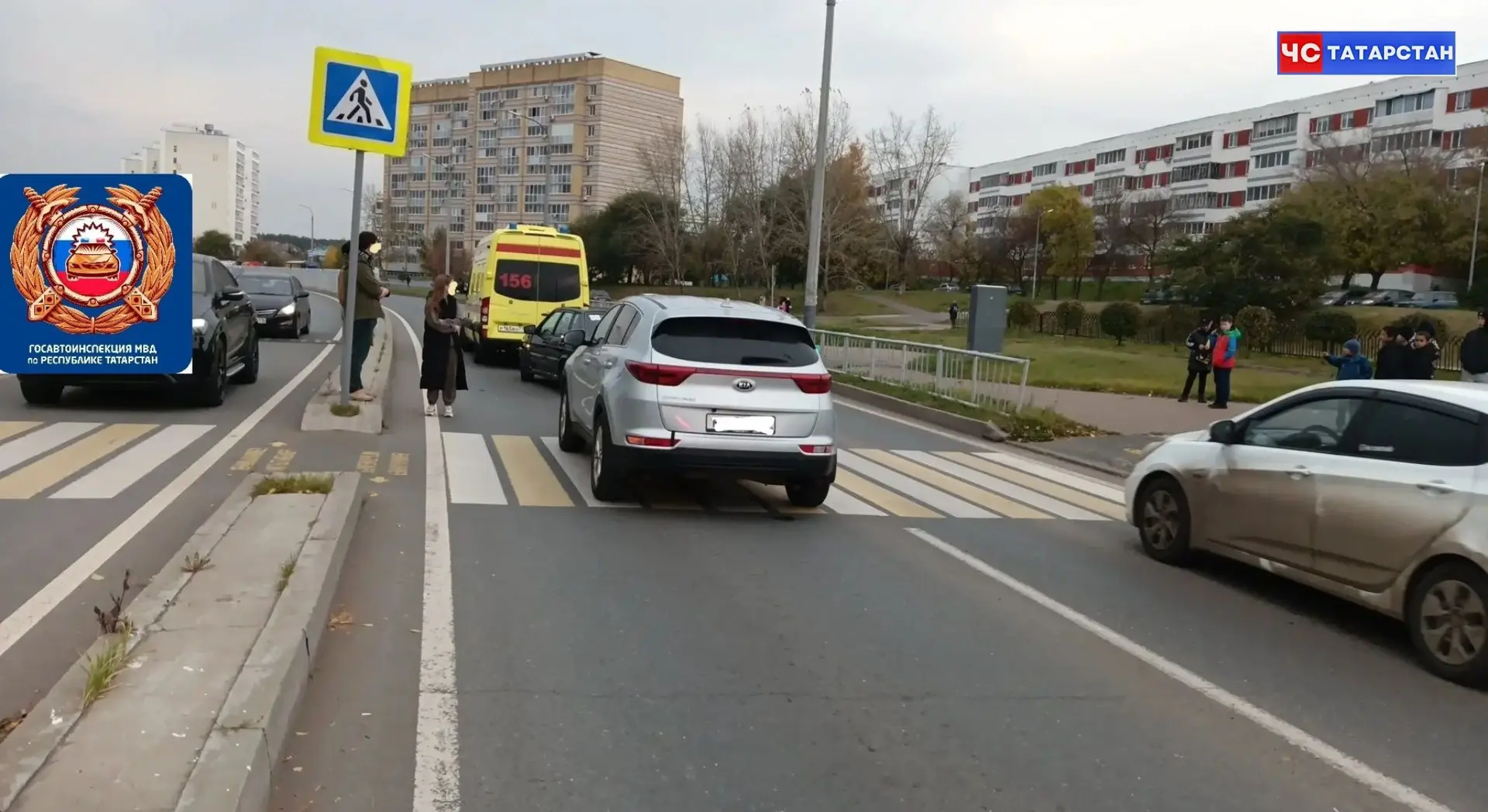 📰В Набережных Челнах на проспекте Чулман Kia Sportage сбил 9-летнего велосипедиста